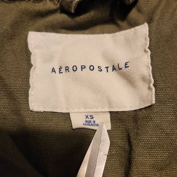 Aeropostale Green Blazer with Military Style - Picture 5 of 6